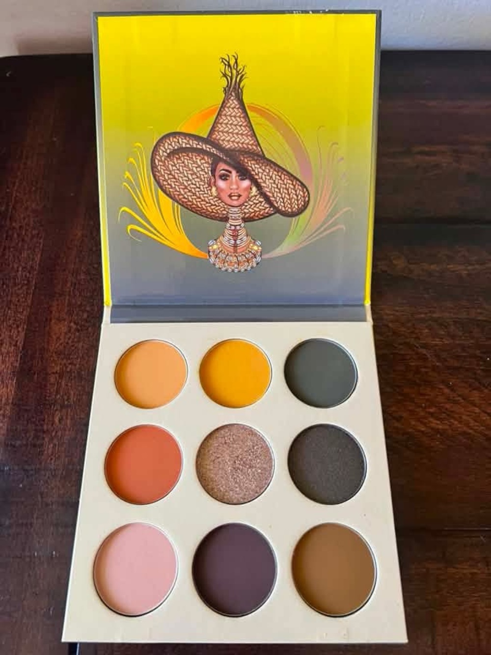 The Nomad by Juvia Eye Shadow Palette - 9 Shade Matte and Shimmer Set